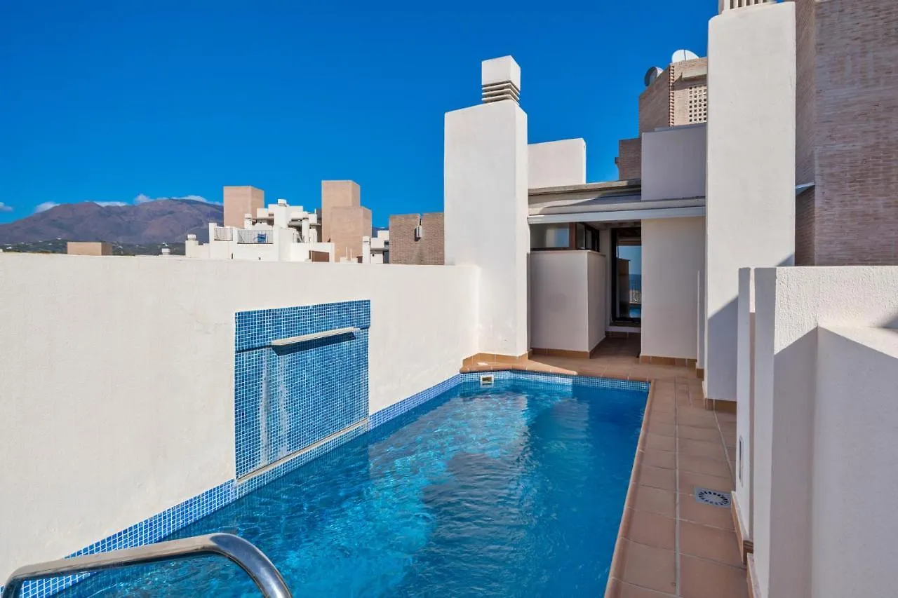 Beachfront Bahia La Plata Private Pool Penthouse By Costarentals - Ref M13 Estepona Apartment