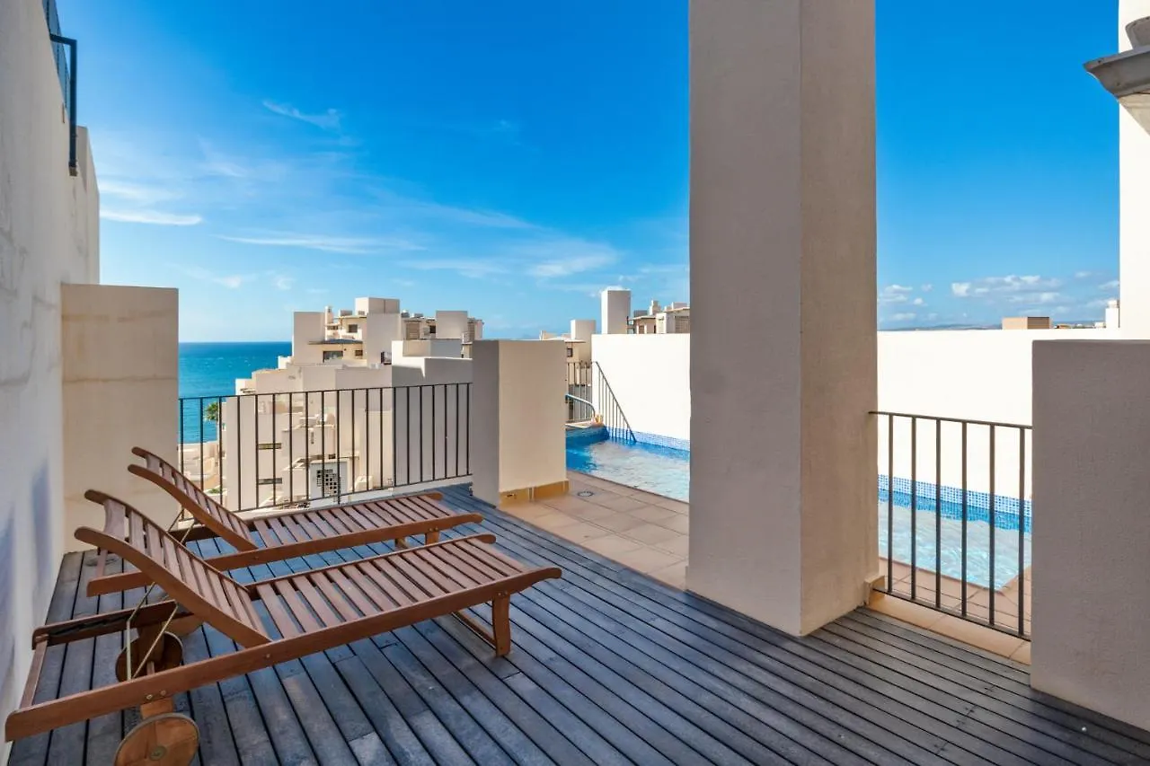 Apartment Beachfront Bahia La Plata Private Pool Penthouse By Costarentals - Ref M13 Estepona