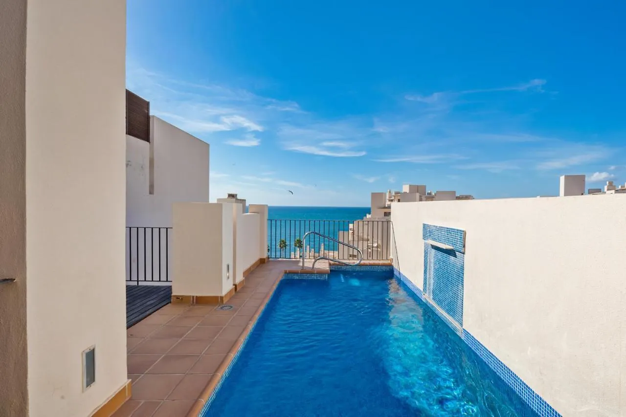 Apartment Beachfront Bahia La Plata Private Pool Penthouse By Costarentals - Ref M13 Estepona