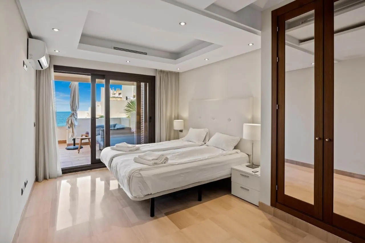 Beachfront Bahia La Plata Private Pool Penthouse By Costarentals - Ref M13 Estepona Apartment