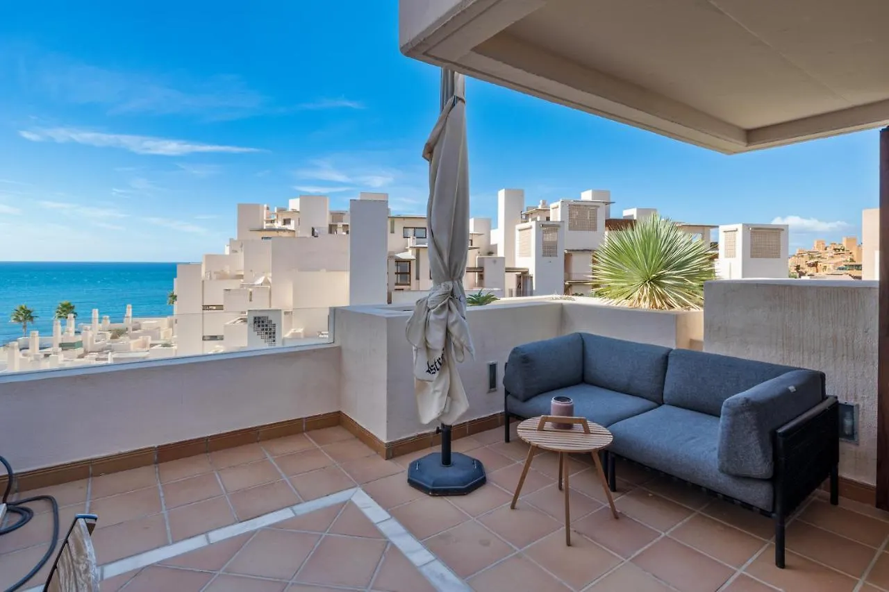 Beachfront Bahia La Plata Private Pool Penthouse By Costarentals - Ref M13 Estepona Spain